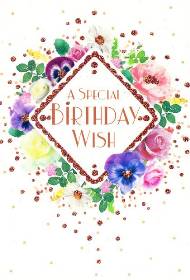 Special Birthday Wish Card