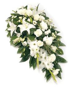 White lily arrangement